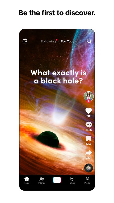 TikTok 短视频创作界面截图